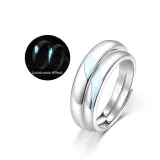 Galaxy Open-Ended Couple Rings