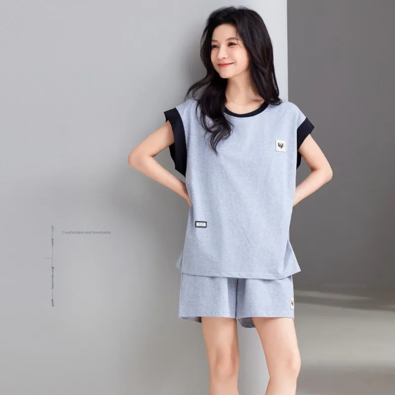 Urban Beauty Pajama Set Women's Light Gray-2