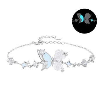 Lao Feng Xiang S925 Silver Bracelets Women's