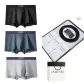 [904 Genuine Leather Belt]Seamless Modal[Black+Dark Gray+Light Gray]3-Pack Underwear Gift Box Set