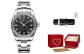 O-Ring Black Dial Steel Band