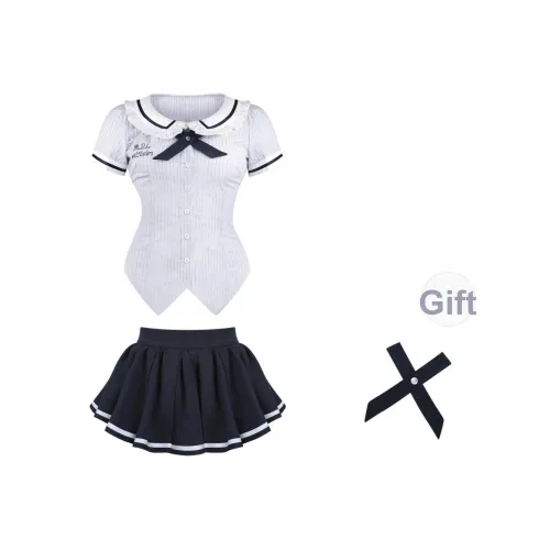 SHAONVYEZI 'Сяо SHUI LIAN' Двухкомпонентный комплект униформы для женщин