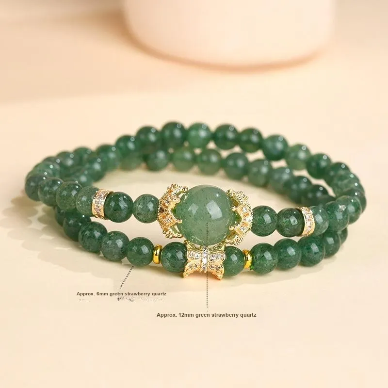 PUENTE Strawberry Quartz Bracelets Women's-3