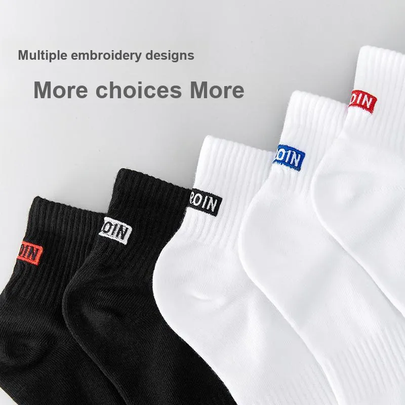 ZEROIN Mid Calf Socks Men's 5 Pack-25
