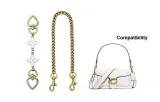 Four-Leaf Clover Extender Chain+Decorative Chain 40cm