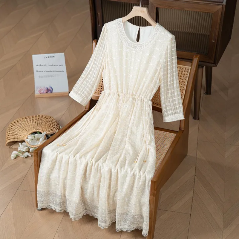 To The West Short Sleeved Dress Women's-2