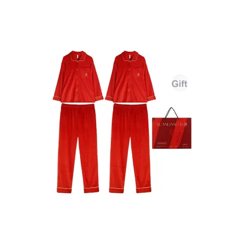 XUANJING Пижамный комплект зимний унисекс