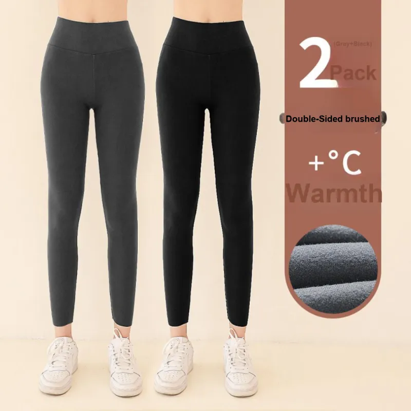 JUNEROSE Thermal Pants Women's 2 Pack-1