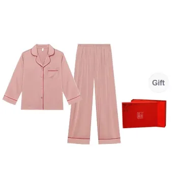 Shanghai Story Pajama Set Unisex Pink