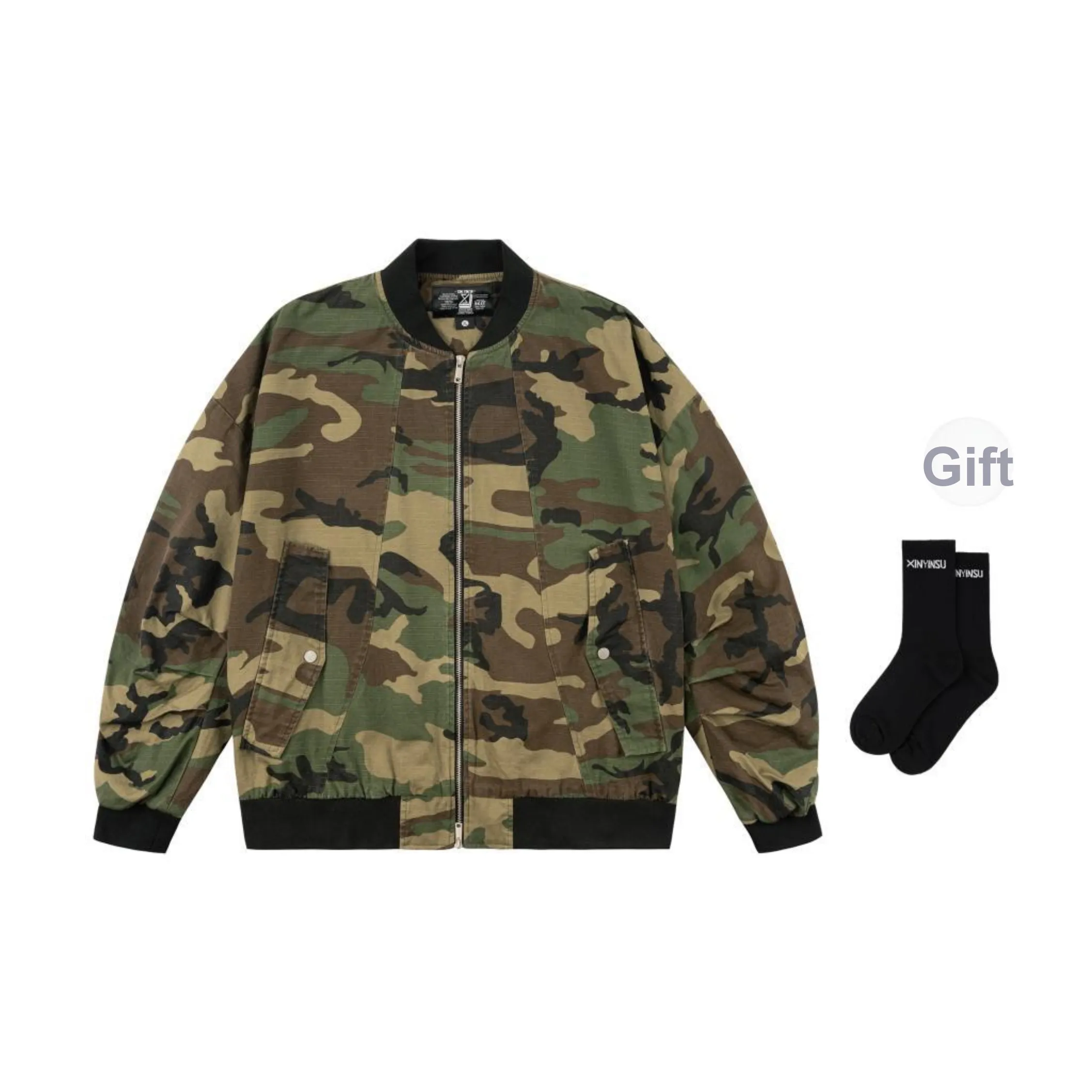 XINYINSU 24FW Jackets Coats Unisex Green