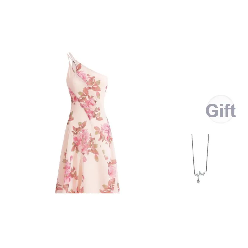 Grace Slip Dresses Women's Light Pink-0
