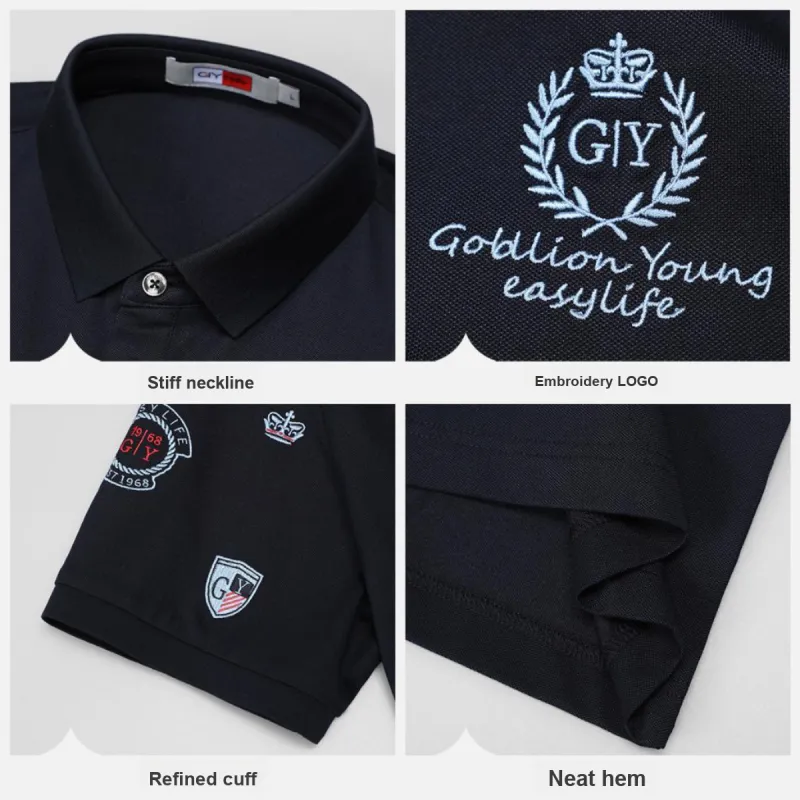 GY Goldlion Polo Shirts Men-9