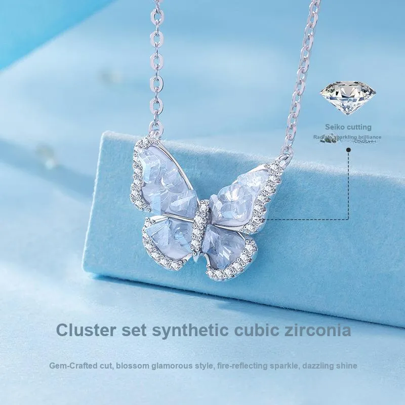 Schloney 925 Sterling Silver Necklaces Women's-4