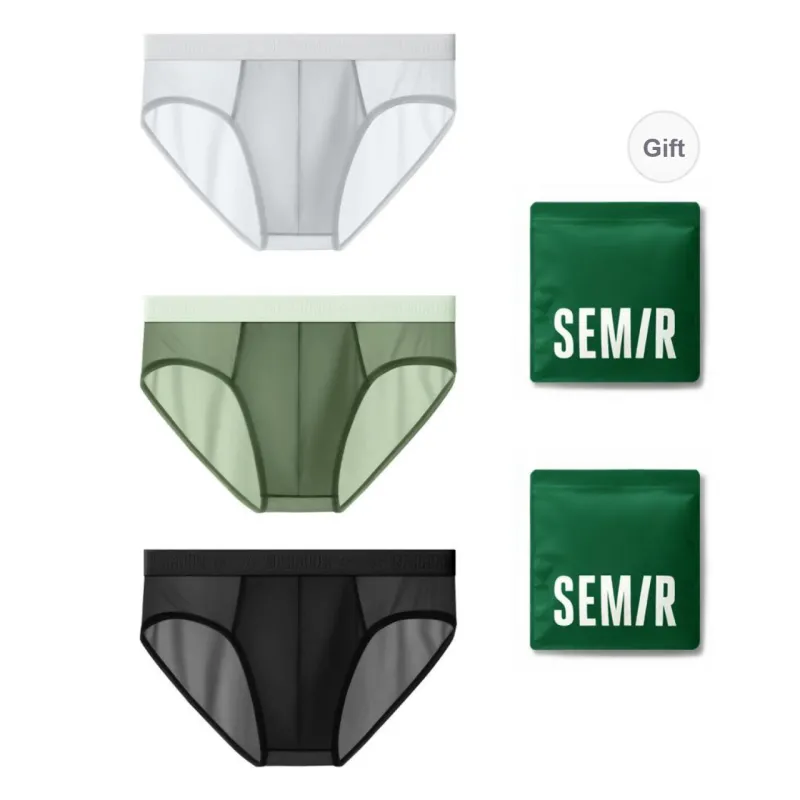 SEM/R Underpants Men's Shopping Bag Combo Set-9