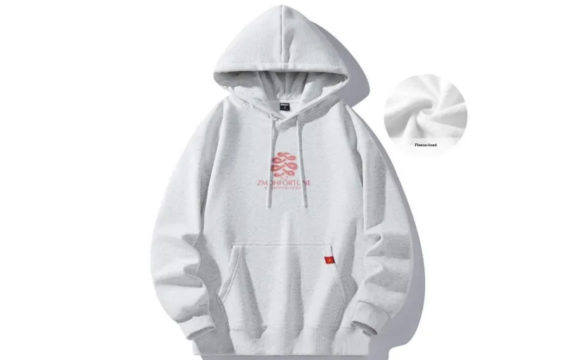 ZMOH Fleece Lined Hoodie Unisex-10