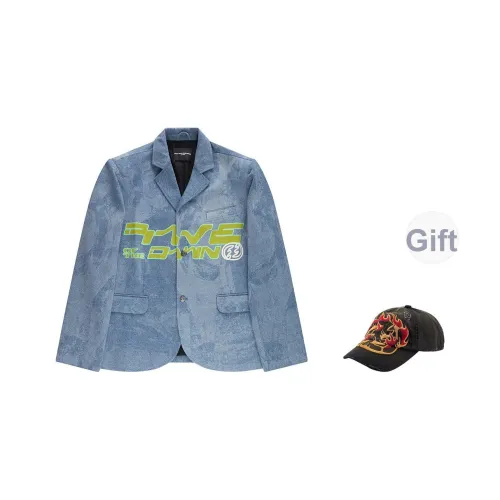 CEEC LA 24FW Куртка Унисекс Синий