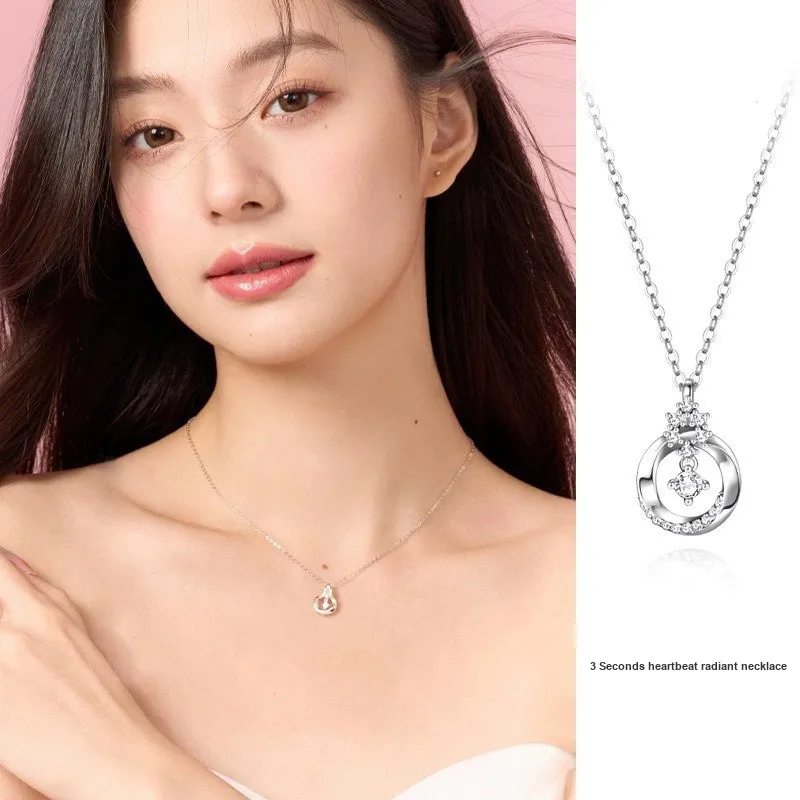 KOREET Sterling Silver Love Confession Necklace Women's-1