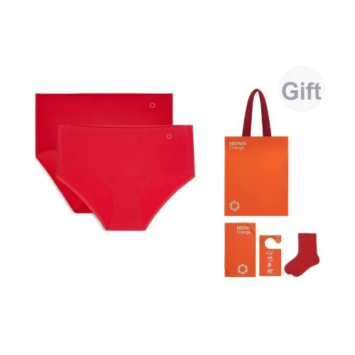 NEIWAI Подарочная коробка с нижним бельем 2 штуки для женщин вулканы красный
