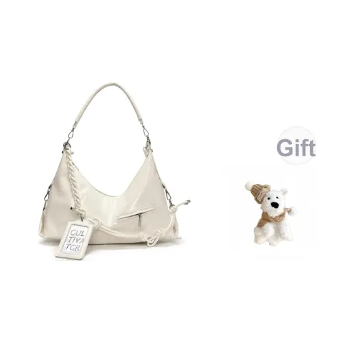 CREAM BEAR ПУ (полиуретан) Сумка через плечо Стандартная Подростки Белый Серебряный Черный Красный