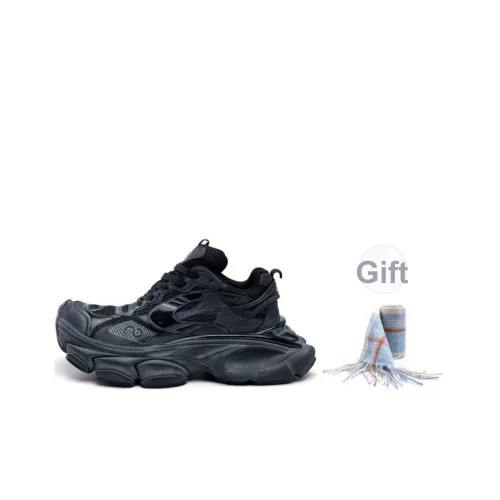 Размер CN Skate Anti Slip и износостойкие увеличивающие высоту низкие топовые кроссовки с толстой подошвой женские грязно-черные