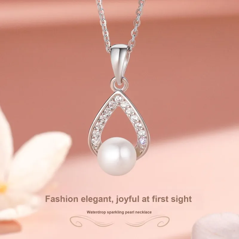 LAOMIAO Pearl Pendants Women's-1