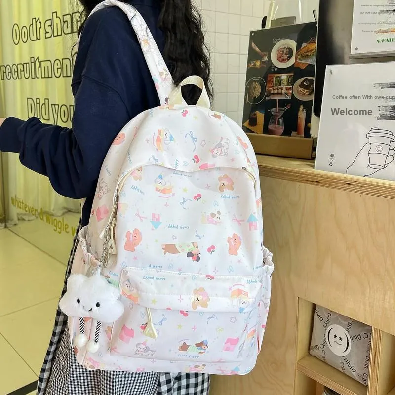 YUANTUZHE Composite Cloth Backpack Women's Multicolor-1