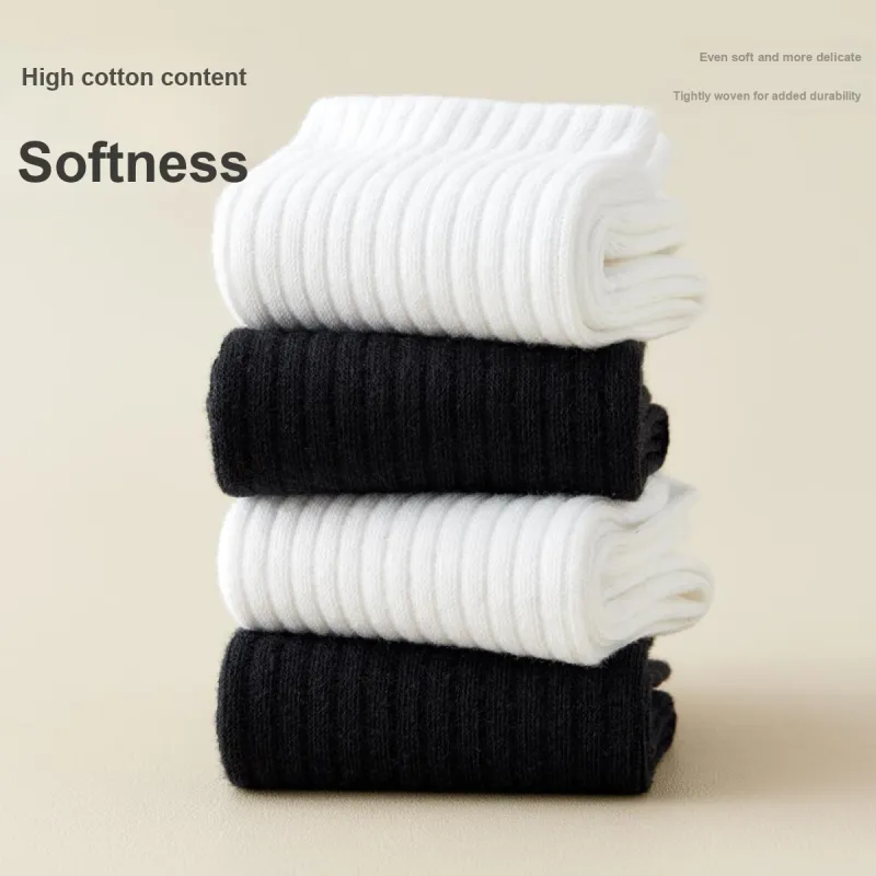 Urban Beauty Mid Calf Socks Women's 6 Pack-1