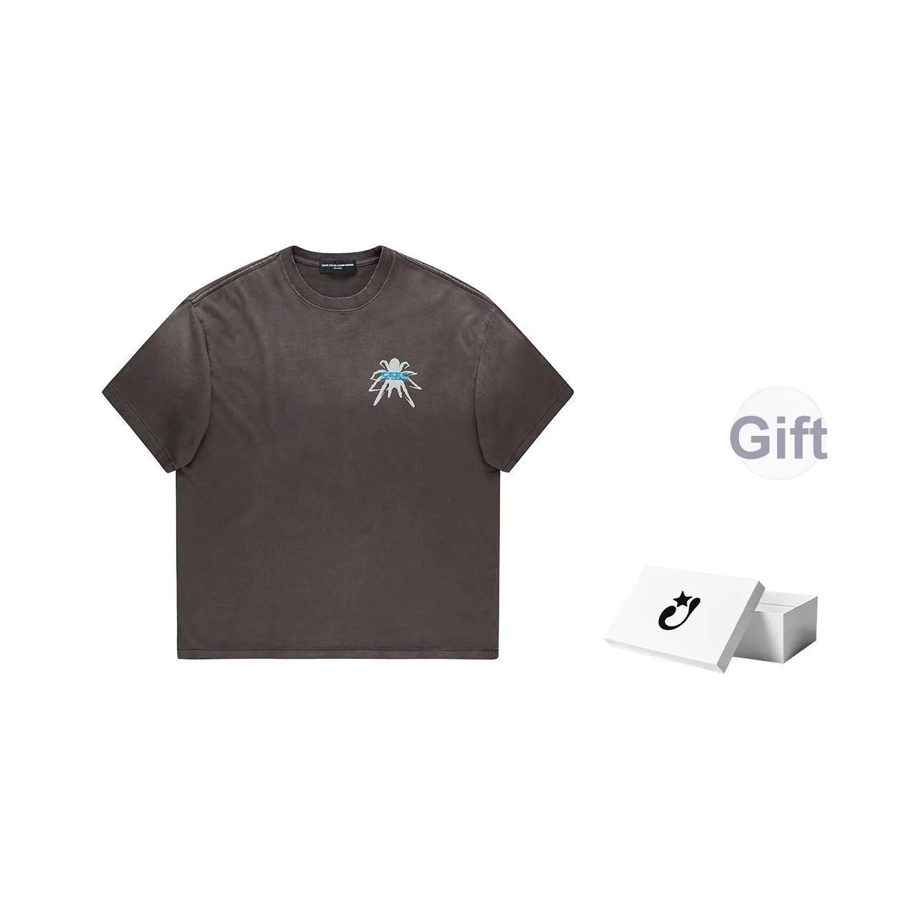 CEEC LA 24FW T-Shirt Унисекс Черный