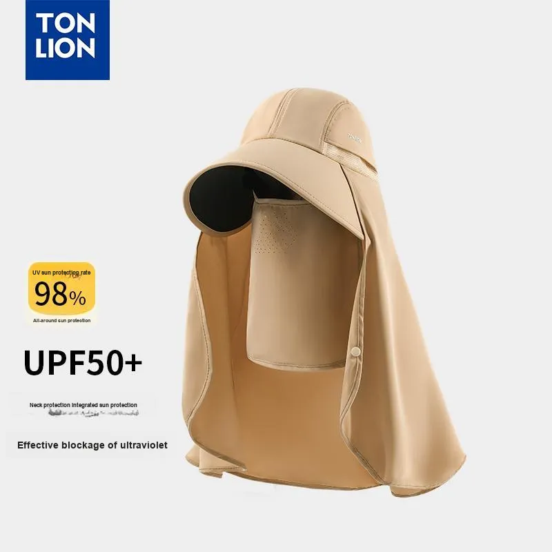 Tonlion Polyester Sun Protection Hats Unisex-6