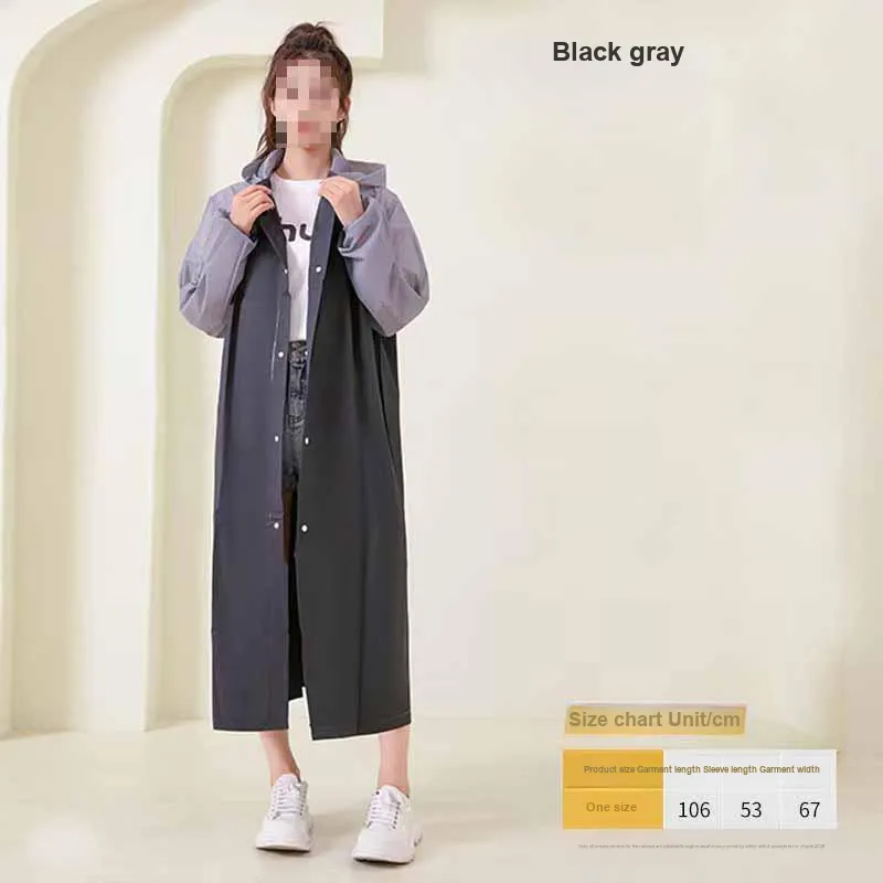 Love Of Wormwood Polyester Raincoats-5