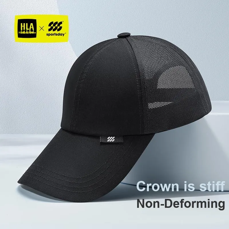 HLA Polyester Baseball Caps Men's-2