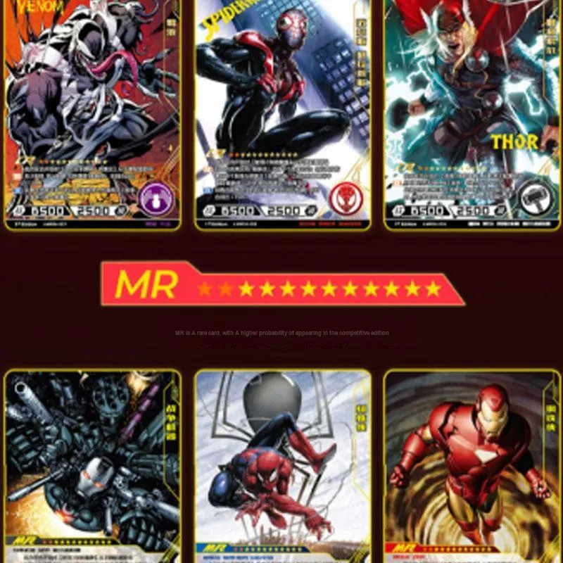 KAYOU Marvel Character Marvel Hero Showdown Basic Edition Volume 1 Blue Card-1