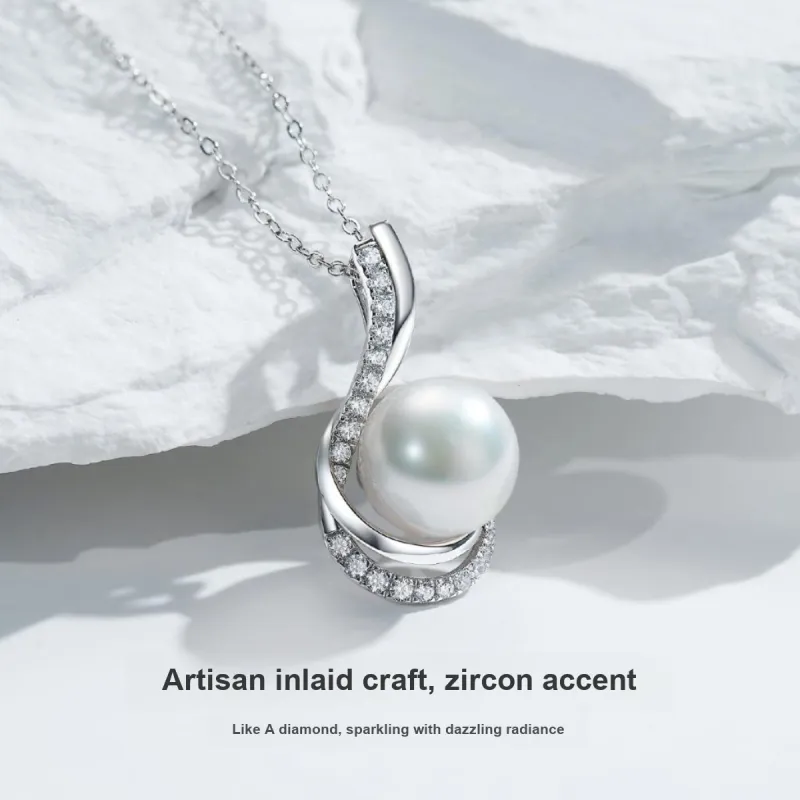 ME LUXE Pearl Pendant, Classic And Versatile Refined Women's-3