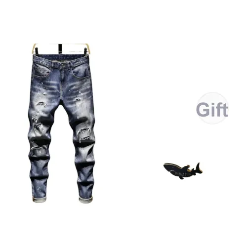 DABAISHA Синий Мужской Джинсы