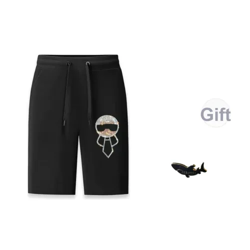 DABAISHA Черные Мужские Повседневные Шорты