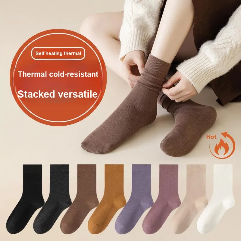 ROBINHOOD Mid Calf Socks Women's Box 4 Pack-1