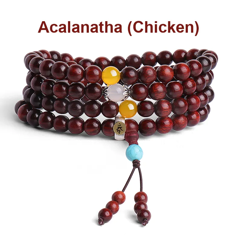 MUSHENGYUAN Bloodwood Bracelets Unisex-20