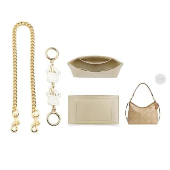 YUESIHUI Metal Bag Accessory Women's Gold Tone