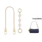 [Gold-Tone]Decorative Chain+White Mountain Camellia Extender Chain Clothing Sets