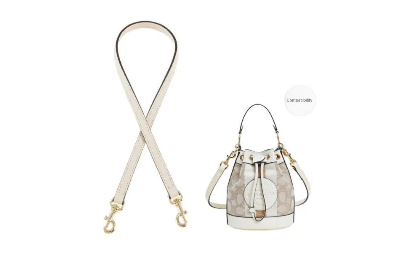 Lan Bao Fan Microfiber, Nylon Bag Accessory Women's Ecru-5