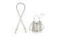 Coach Beige 1.1 Wide Litchi Grain Gold Buckle 65cm