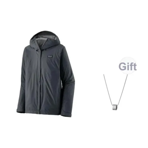 Patagonia Дымчато-синий + Ожерелье Мужские Ветровки
