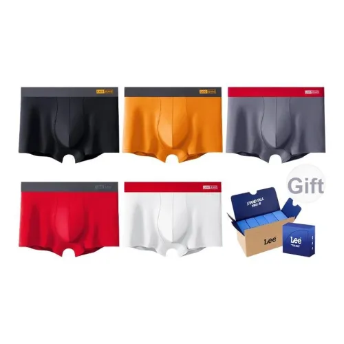 Lee Classic 101 Нижнее белье Подарочная коробка Мужской 5 пар