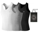 Fits Well 3 Pack (White+Black+Heather Gray)