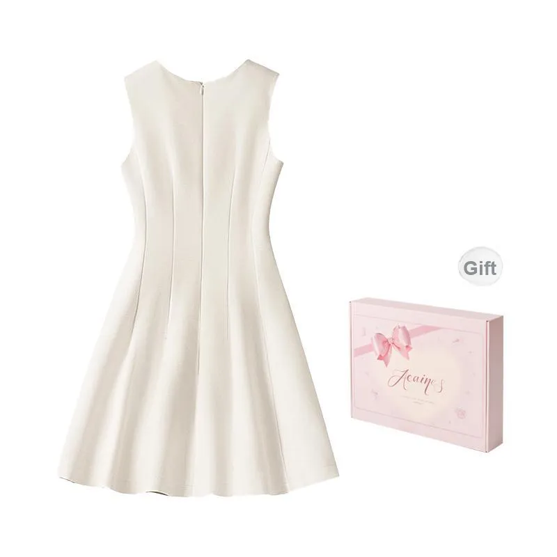 ACAINES Sleeveless Dress Women's-1