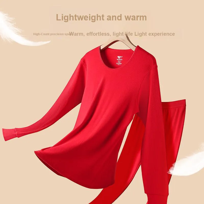 SEPTWOLVES Thermal Set Men's Gift Box Set Red-13