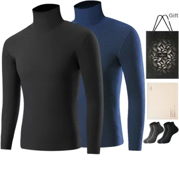 SEPTWOLVES Thermal Tops Men's Gift Box Set+Shopping Bag