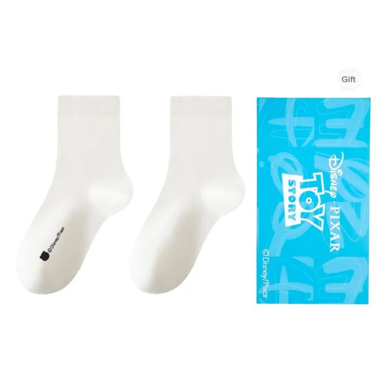 Disney Mid Calf Socks Women's Box 4 Pack-38