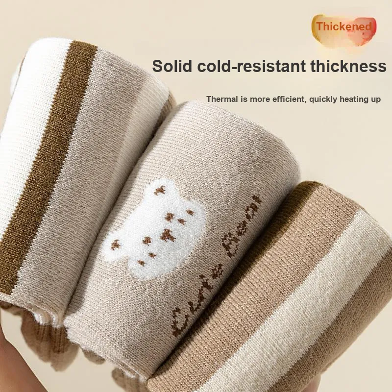 Lan Miao Mid Calf Socks Women's Combo Set-11