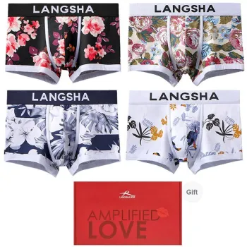Lanza Underwear Gift Box Men's 4 Piece Gift Box Sets
